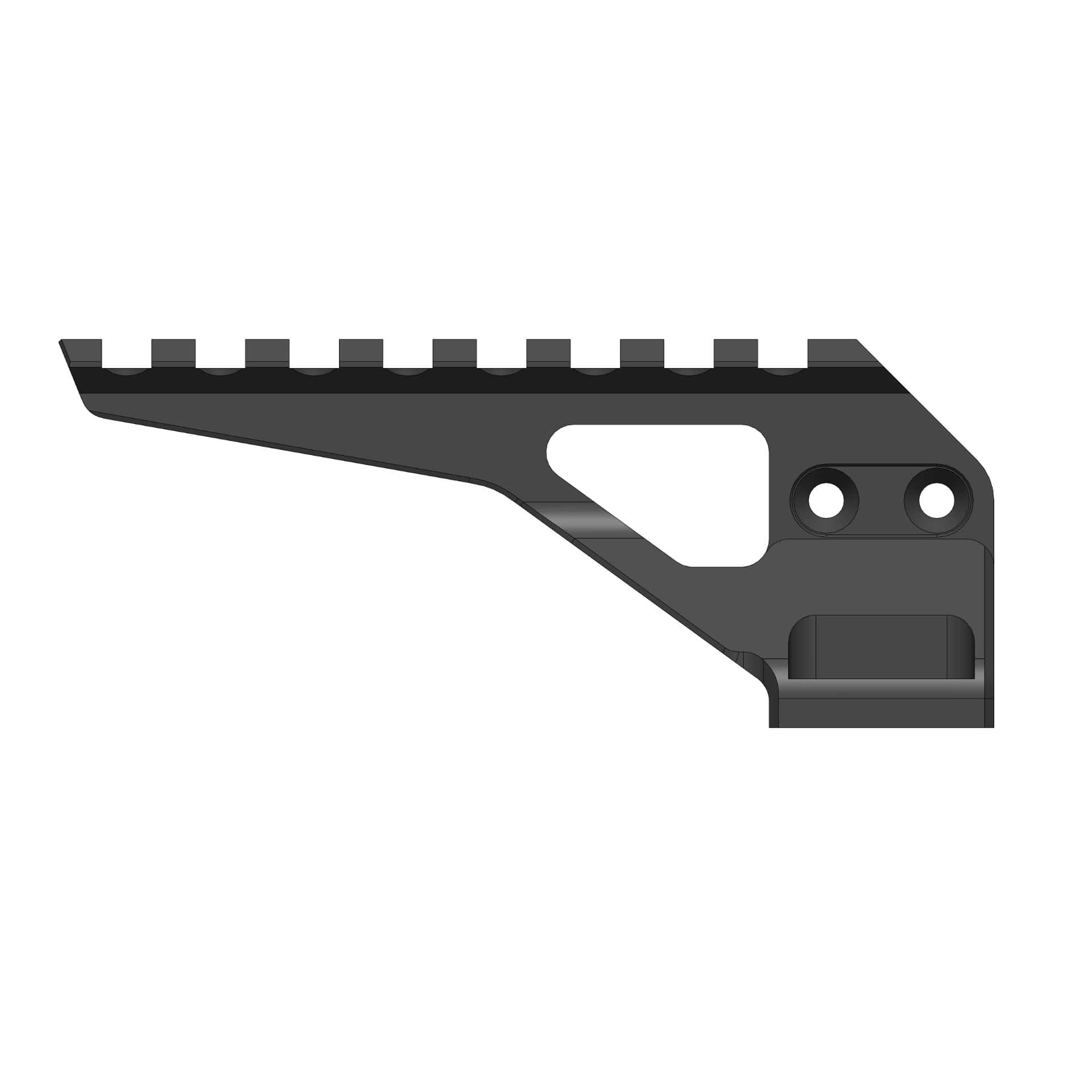 Scalarworks KICK/01 Picatinny Top Ring Mount - 34mm - SW3610