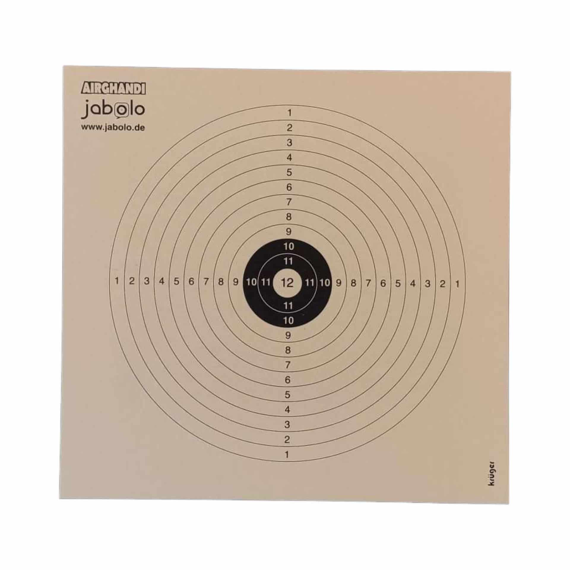 Target discs 14 x 14 Jabolo & AirGhandi (100 pieces)