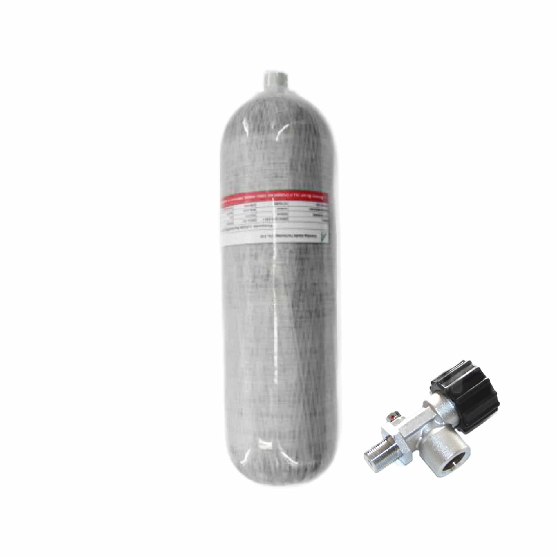 9,0 Liter Carbon Flasche 300 Bar