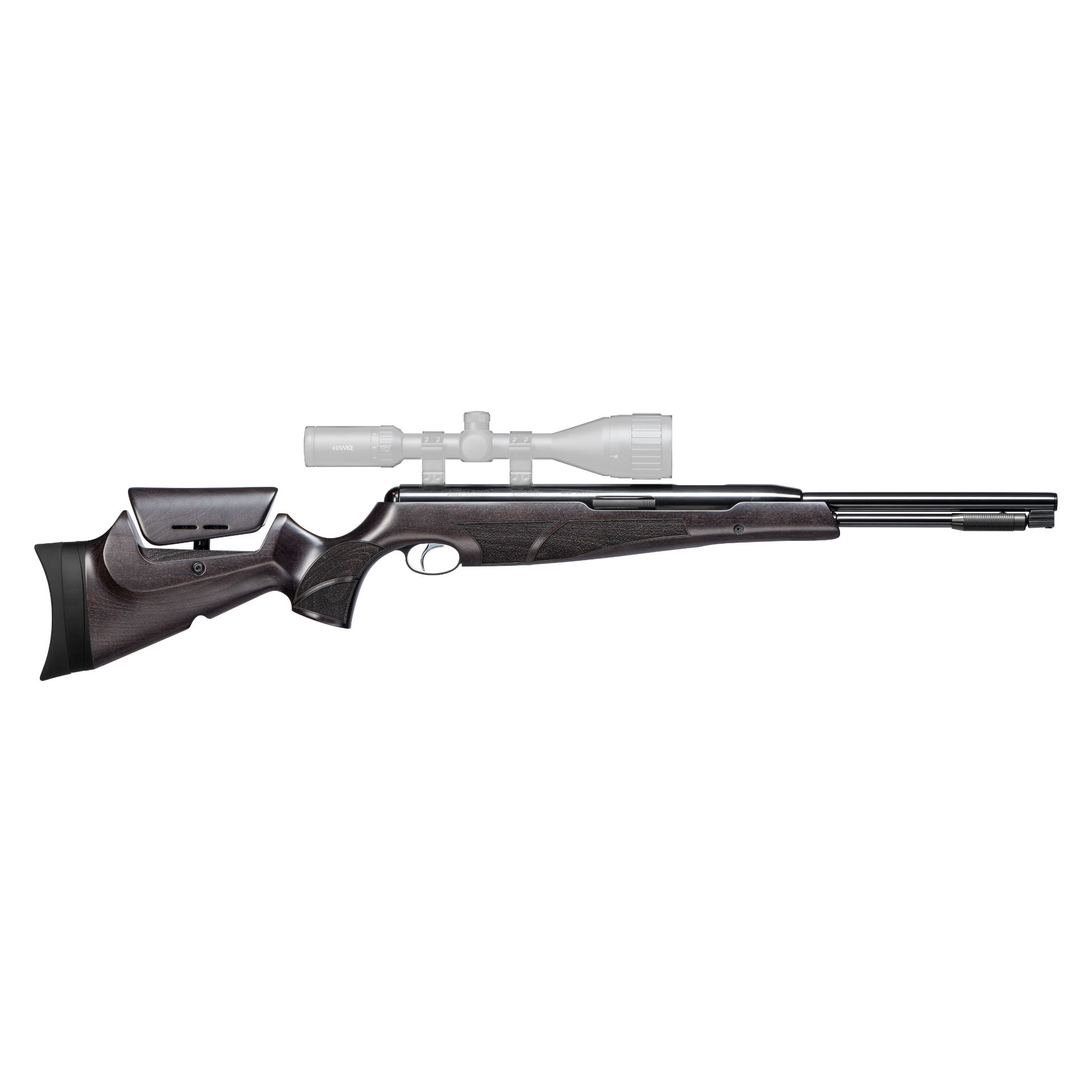 Air Arms TX200 HUNTER CARBINE BLACK, rightside loading