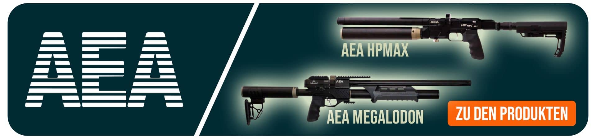 AEA HPMax und AEA Megalodon Luftgewehre mit modernem Design