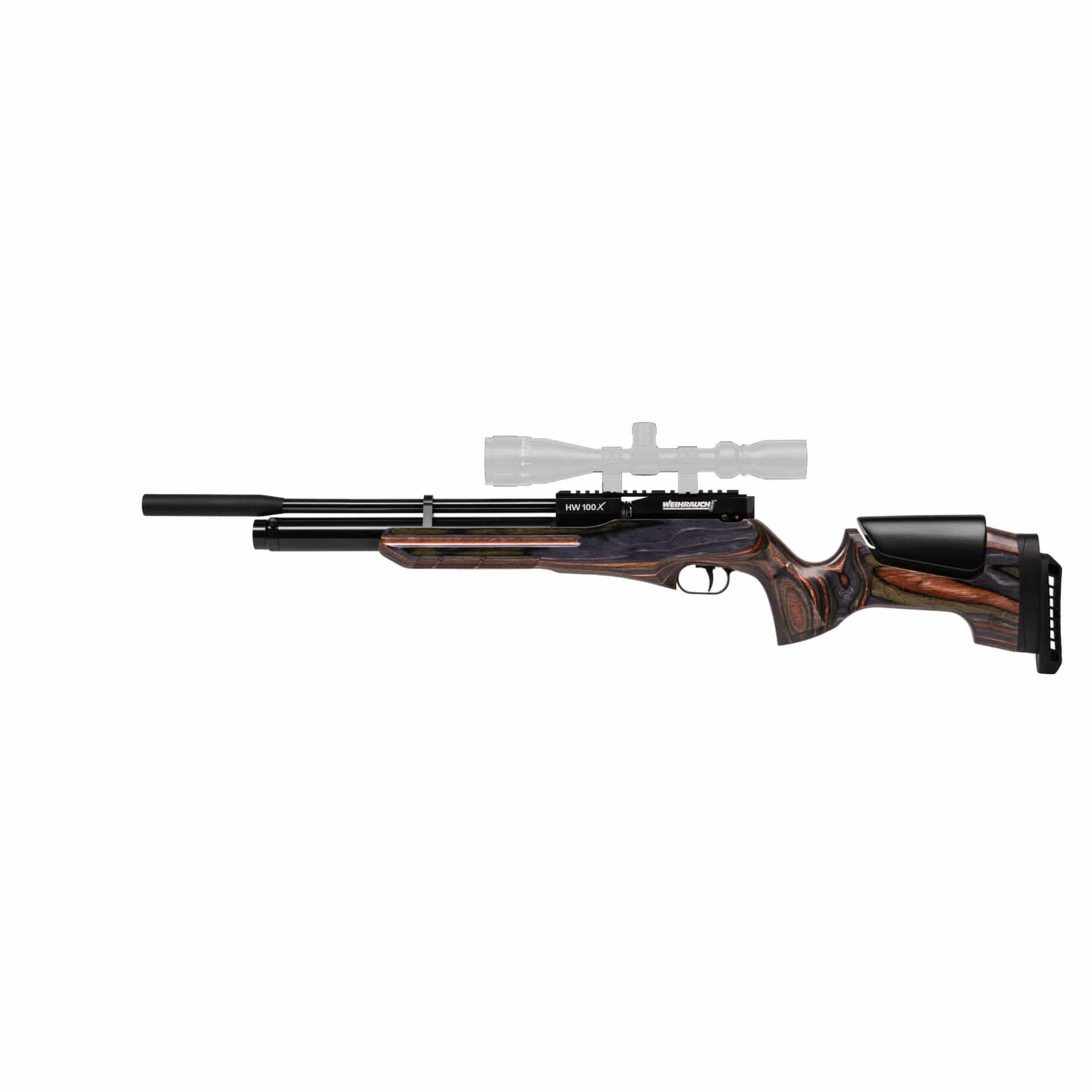 Weihrauch HW 100 X-S Schichtholz 250 bar - 4,5mm - F-Version - 410mm