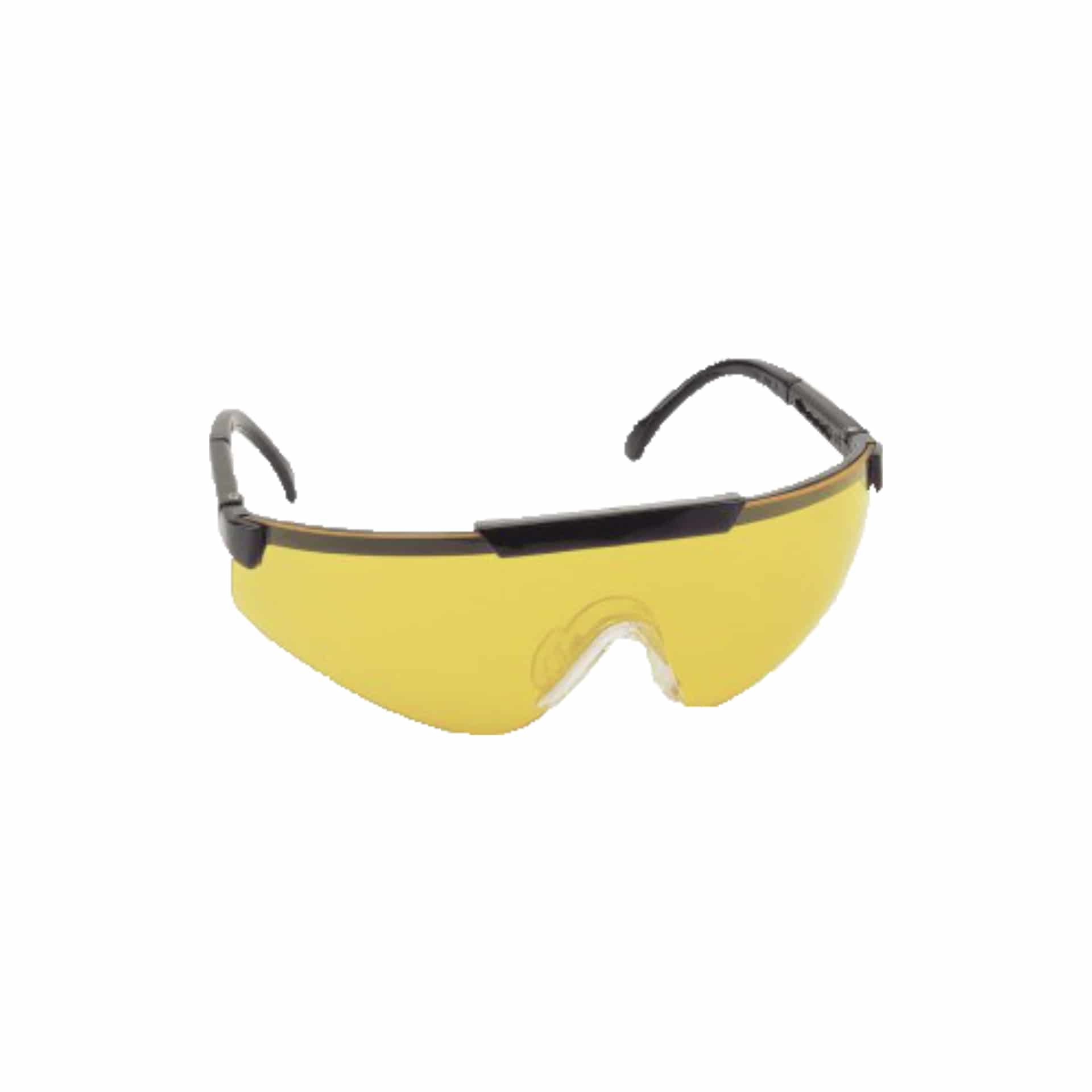 Safety glasses, yellow