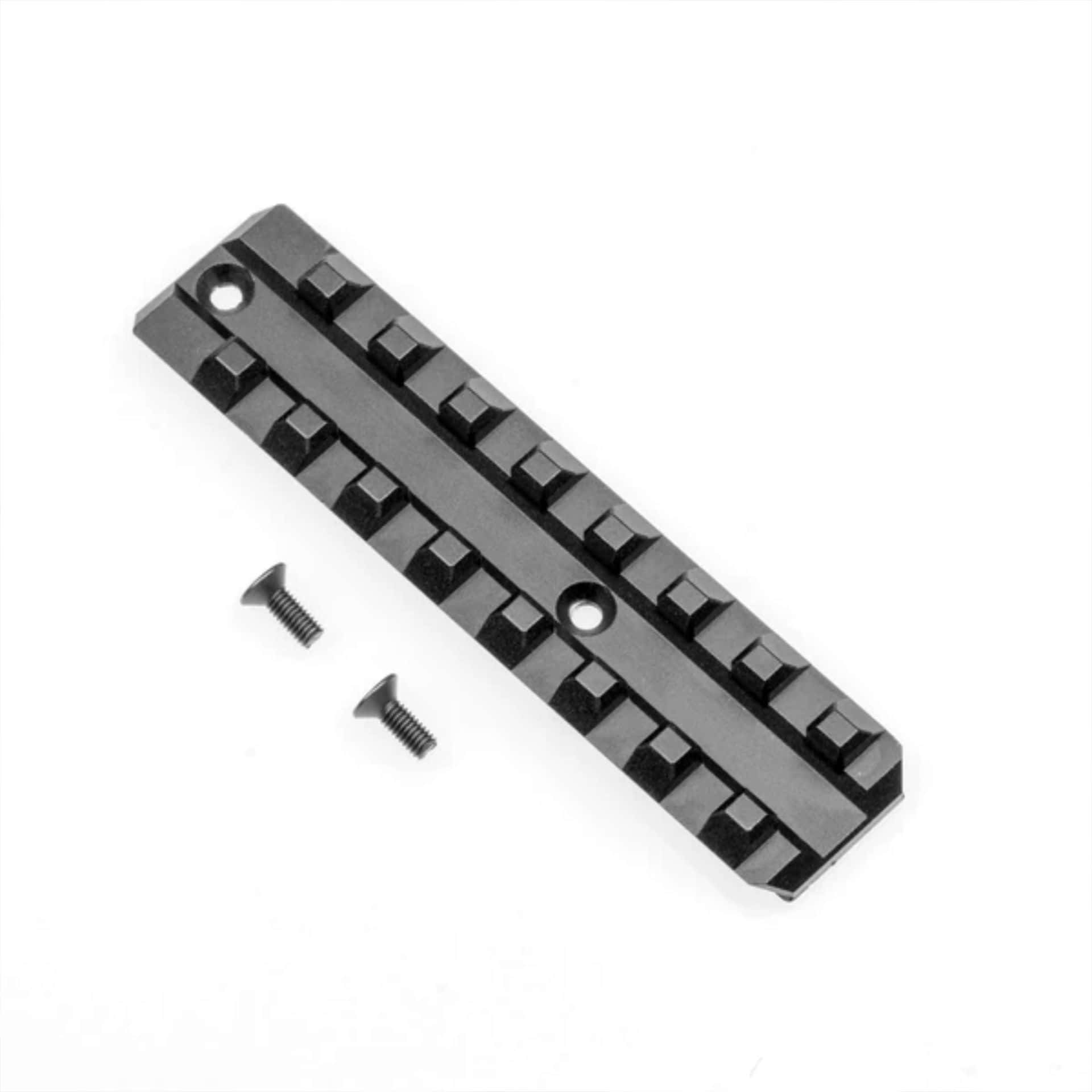 Picatinny rail - LONG version | CNC ALU | black anodized | Huben GK1