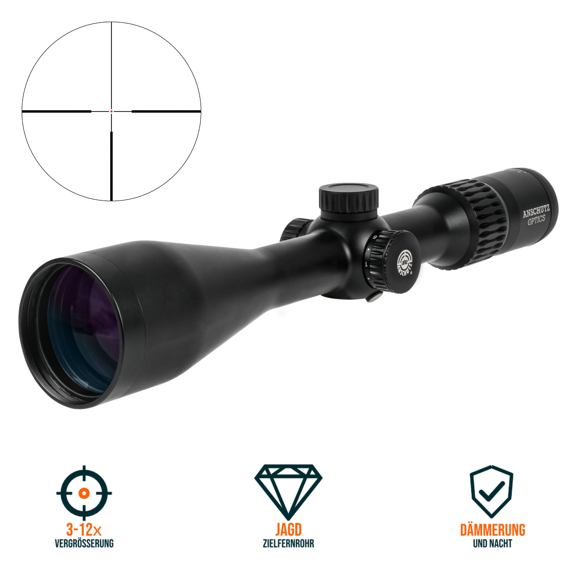 Anschütz Optics CLASSIC PRO 3-12x56